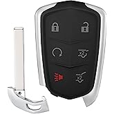 Smart Key Fob Replacement Fits for Cadillac Escalade 2016 2017 2018 2019 2020 Cadillac ESV 2015-2020 Proximity Car Keyless Entry Remote Control 315Mhz HYQ2AB 13510242 13594028 13580812 13598511