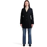 Nautica Women's Soft Faux Wool Peacoat –long Winter Coat, Double-breasted, Welt Pockets