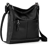 The Sak Lucia Crossbody Bag in Leather, Convertible Purse with Adjustable Strap