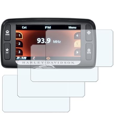 Nano Glass Dashboard Screen Protector For Harley Davidson Boom! Box 6.5 GT (2014-2024) - Anti-Glare Version
