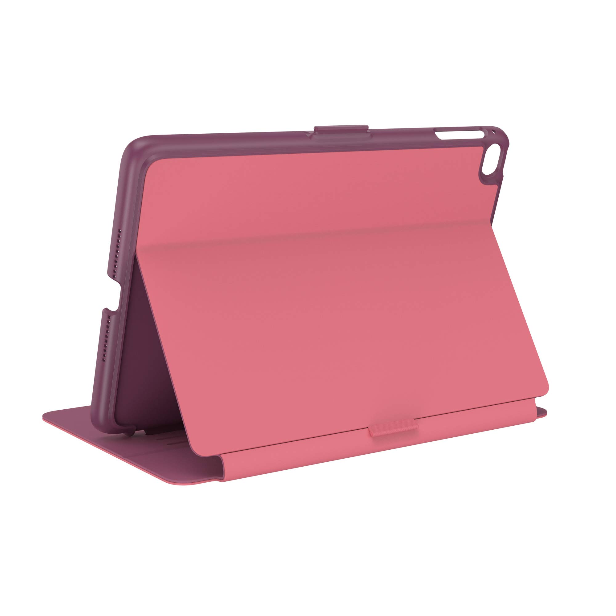 Speck Products Balance Folio iPad mini 2021/iPad mini 4/iPad mini 5 Case and Stand, Royal Pink/Lush Burgundy