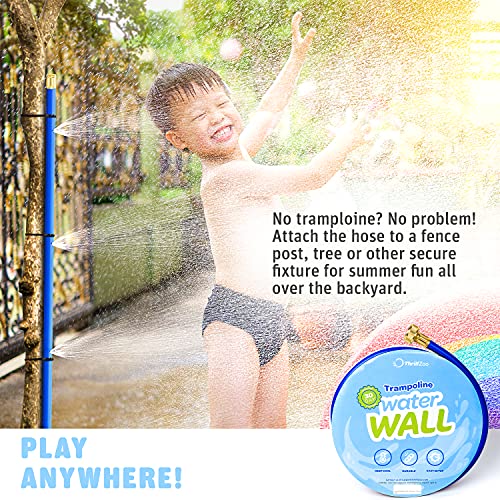 ThrillZoo Trampoline Sprinkler for Kids, Water Sprinkler for Kids Water