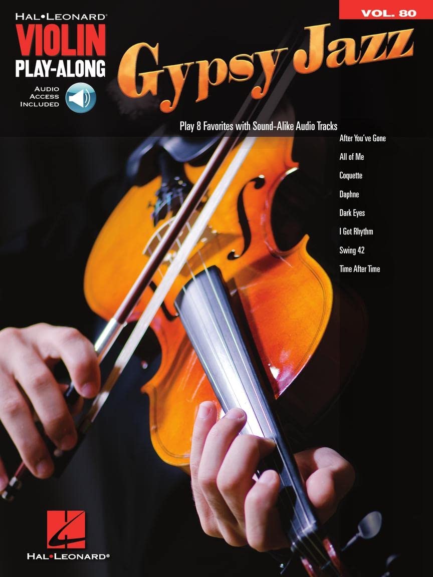 Violin Play-Along Volume 80: Gypsy Jazz (Hal Leonard Violin Play-along, 80)