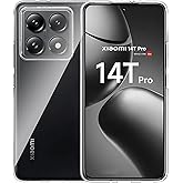 Kicvbnco Case for Xiaomi 14T Pro Clear TPU, Scratch-Resistant Back, Crystal Clear, Non-Yellowing, Shockproof Slim Phone Case for Xiaomi 14T Pro