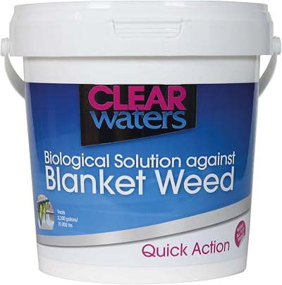 CLEAR waters Blanket Weed Treatment 1L Treats 10,000L Pond Safe for Fish