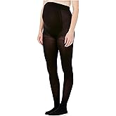 Ingrid & Isabel - Opaque Maternity Tights - Black Maternity Tights & Hosiery With Non Binding Waistband, Black