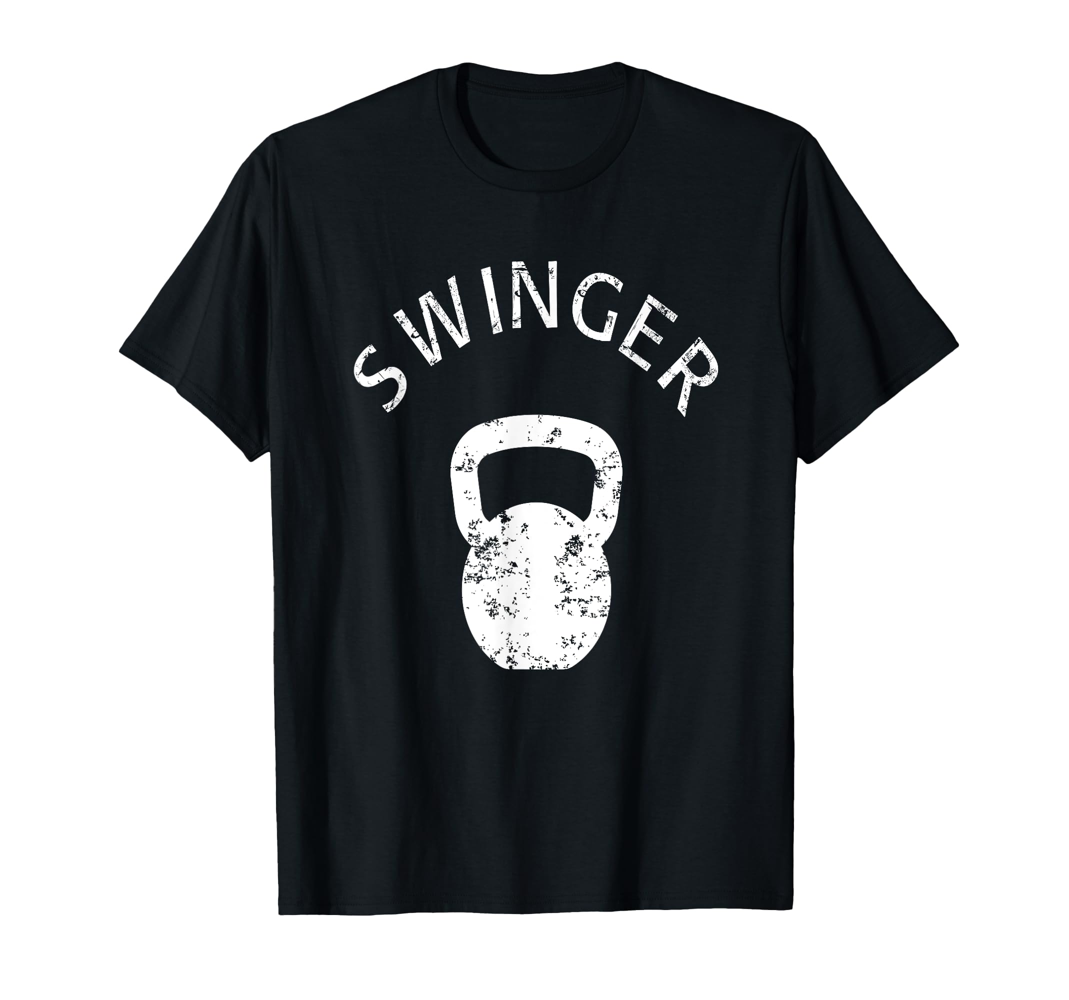 Swinger Kettlebell Fitness Training Athletes Dumbbell Muscle T-Shirt