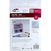 Totally-Tiffany 6" x 6" Fab File Craft Storage Organiser, One Size