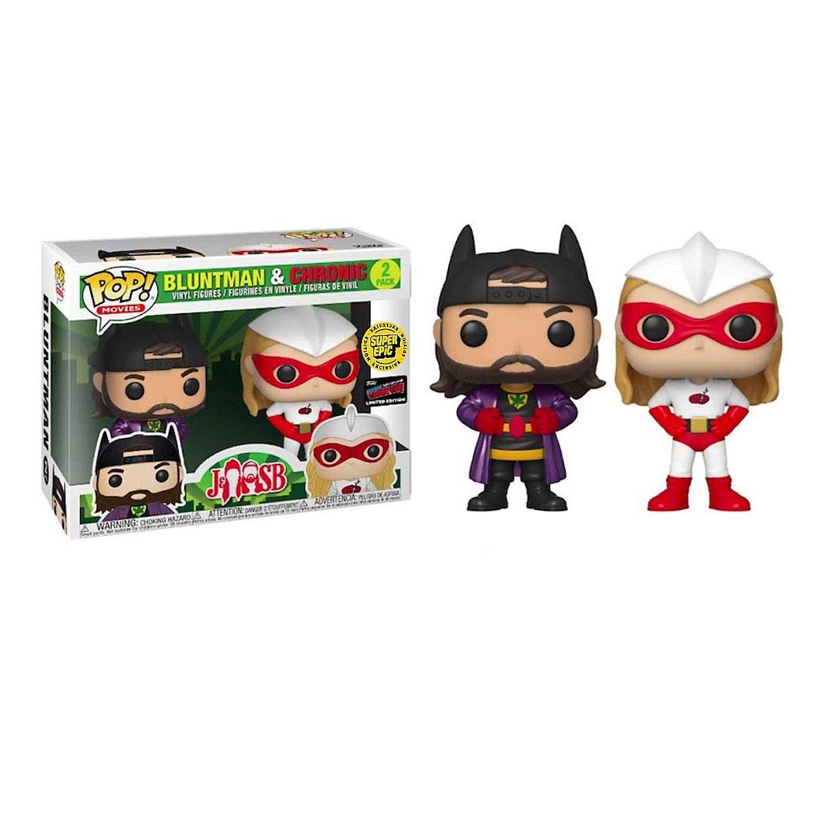 Funko Pop! Movies: Jay & Silent Bob - Bluntman & Chronic (NYCC 2019 Exclusive) 2-Pack