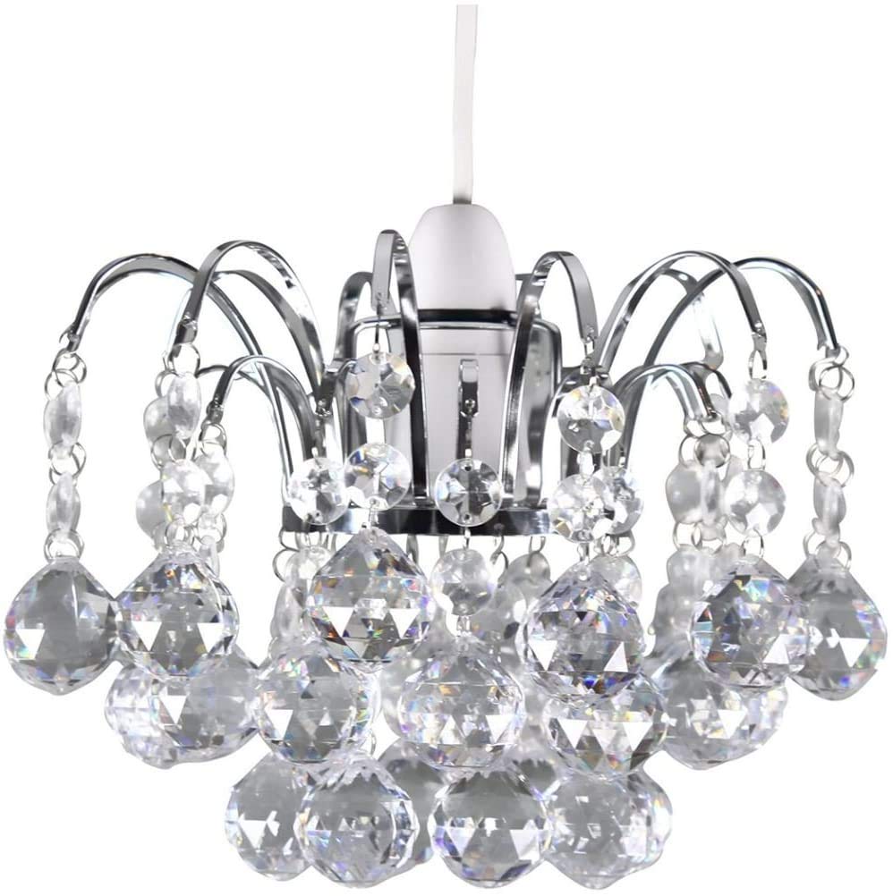 Lightmode Oreil Acrylic Ball Droplet Pendant Ceiling Light Lampshade Clear LMB011