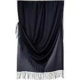 Iristide Pashmina Scarf for Women Winter Dressy Shawls and Wraps for Evening Wedding Travel Party Warm Large Elegant Scarves