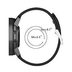 Soft Silicone Strap Compatible with Fossil Men's