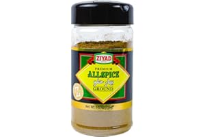 Ziyad Shaker Premium Allspice, Ground, Flavorful Spices, No Additives, No Preservatives, No Salt, No MSG, 5.5 oz
