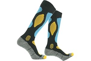 RANDY SUN Waterproof Skiing Socks, [SGS Certified] Unisex Knee High Breathable Hiking Trekking Sock 1 Pair