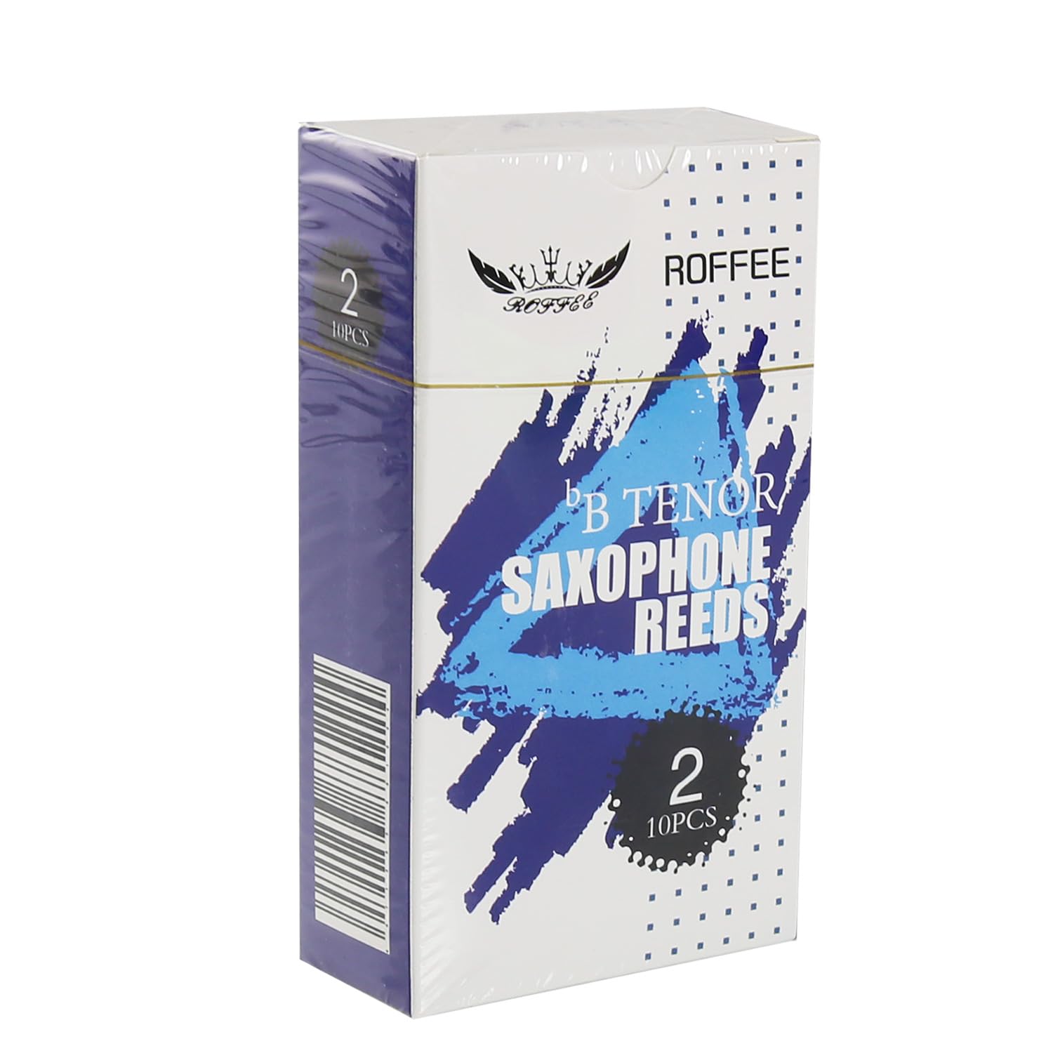 ROFFEE Tenor sax saxophone reeds strength 2.0, 10 pcs/box, individual packing — image 1