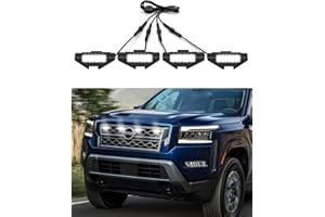OKLSG LED Grill Lights for 2022 2023 2024 Nissan Frontier Grille Lights for Frontier Accessories S SV Pro4x OEM Grill Lamp White