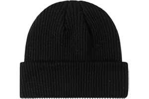 2THESTARS Warm Beanie for Men Women Fleece Lined Thick Winter Skull Cap Unisex Knit Cuffed Cap