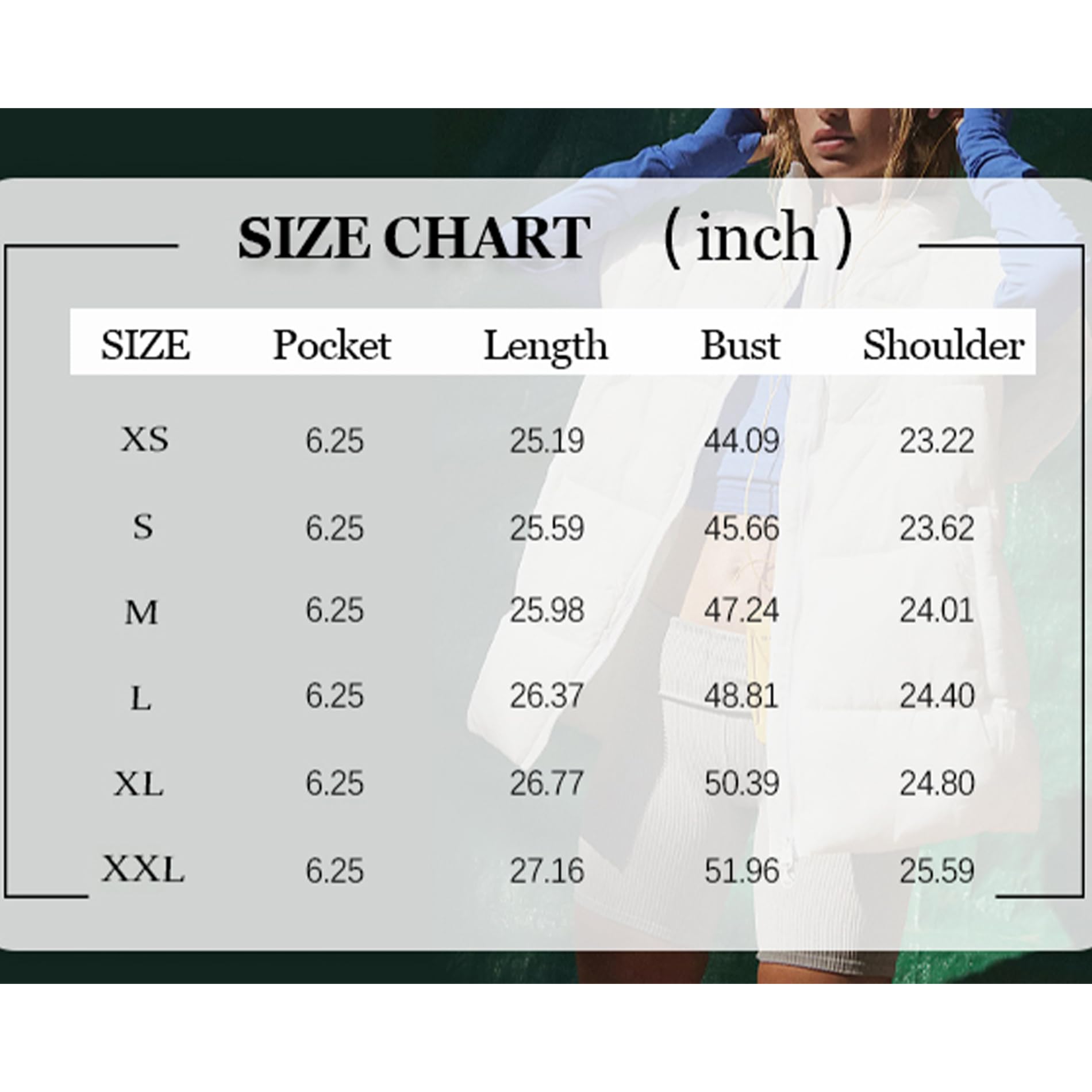 Songling Womens Oversized Puffer Vest Stand Collar Full Zip Sleeveless Bubble Puffer Vest Quilted Padded Warm Coat Outwear