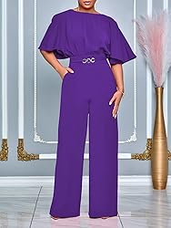 acelyn Elegant Jumpsuit for Women Dressy Sexy Plus