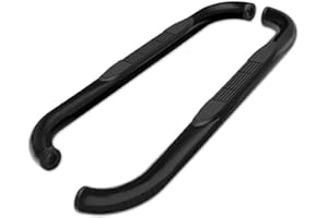 TAC TRUCK ACCESSORIES COMPANY TAC Side Steps Fit 1999-2018 Chevy Silverado/GMC Sierra 1500 Regular Cab|1999-2019 Silverado/Sierra 2500/3500 Regular Cab (Exclude C/K Classic) 3" Running Boards Side Bars Nerf Bars Step Rails 2pcs