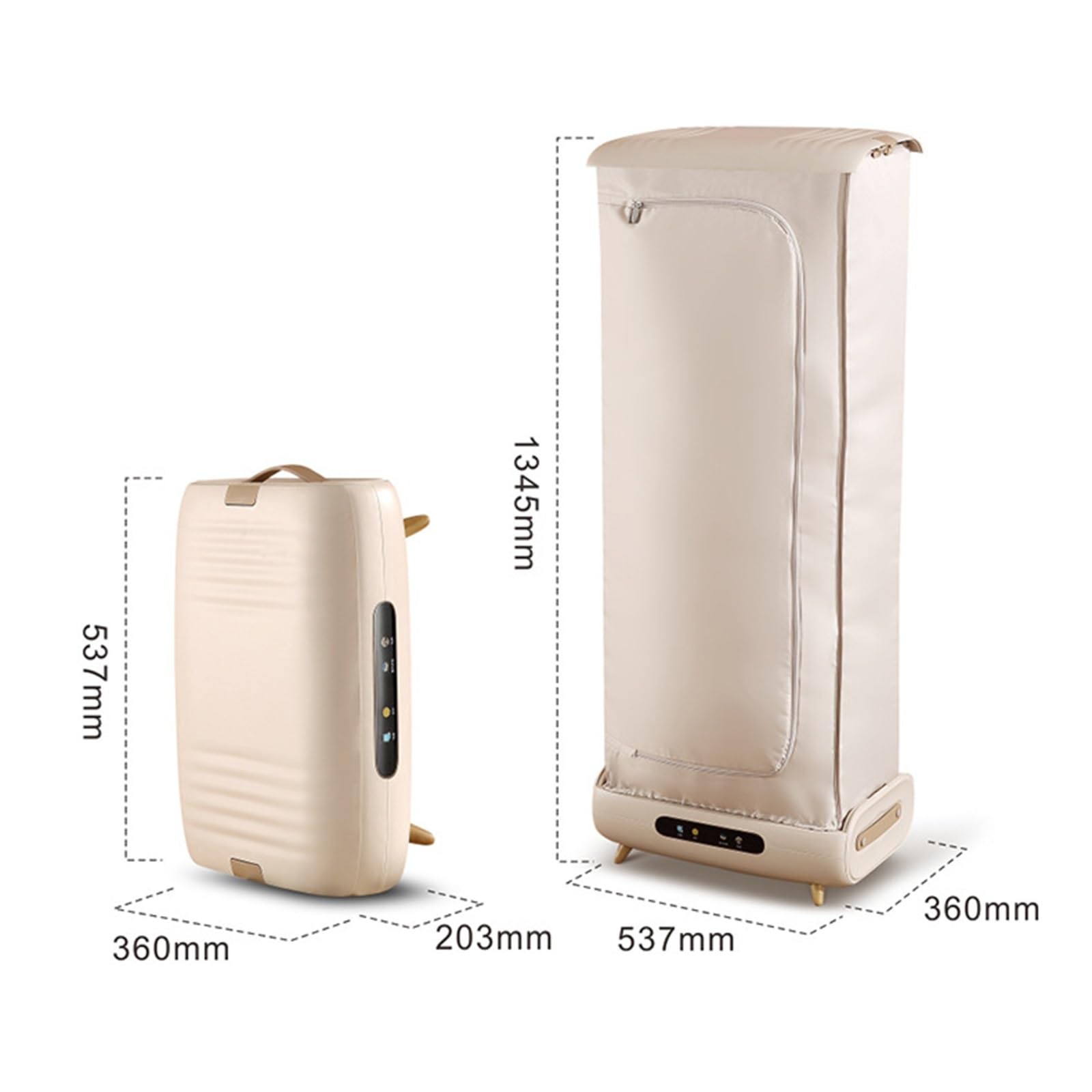 Smart Wireless Steam Iron, 360° Fully Automatic Vertical Clothes Dryer, Collapsible Hanging Garment Steamer 900W With Remote Control and Timer For Home Laundry Dorms
