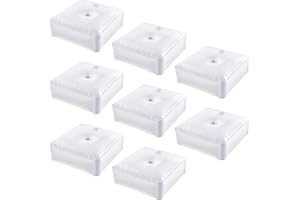 Gueevin 4 Pcs Balloon Arch Stands Base Heavyweight Water Bag for Column Stand and Arch Kit Balloon Stand for Party Wedding Graduation Birthday Decor, White