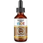 BIORAY Kids NDF Pooper, Mango - 2 fl oz - Bowel Mover - Non-GMO, Vegan, Gluten Free - 30 Servings