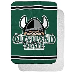 Cleveland State University Primary Logo Stripes