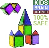 Desire Deluxe Magnetic Building Blocks Tiles STEM Toy 37pc 3-8 Age view 5