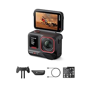 Insta360 Ace Pro 2 Pack Standard – Action Cam Impermeabile in 8K co-ingegnerizzata con Leica, sensore 1/1.3″, doppio chip IA, superba in bassa luce, audio superiore.