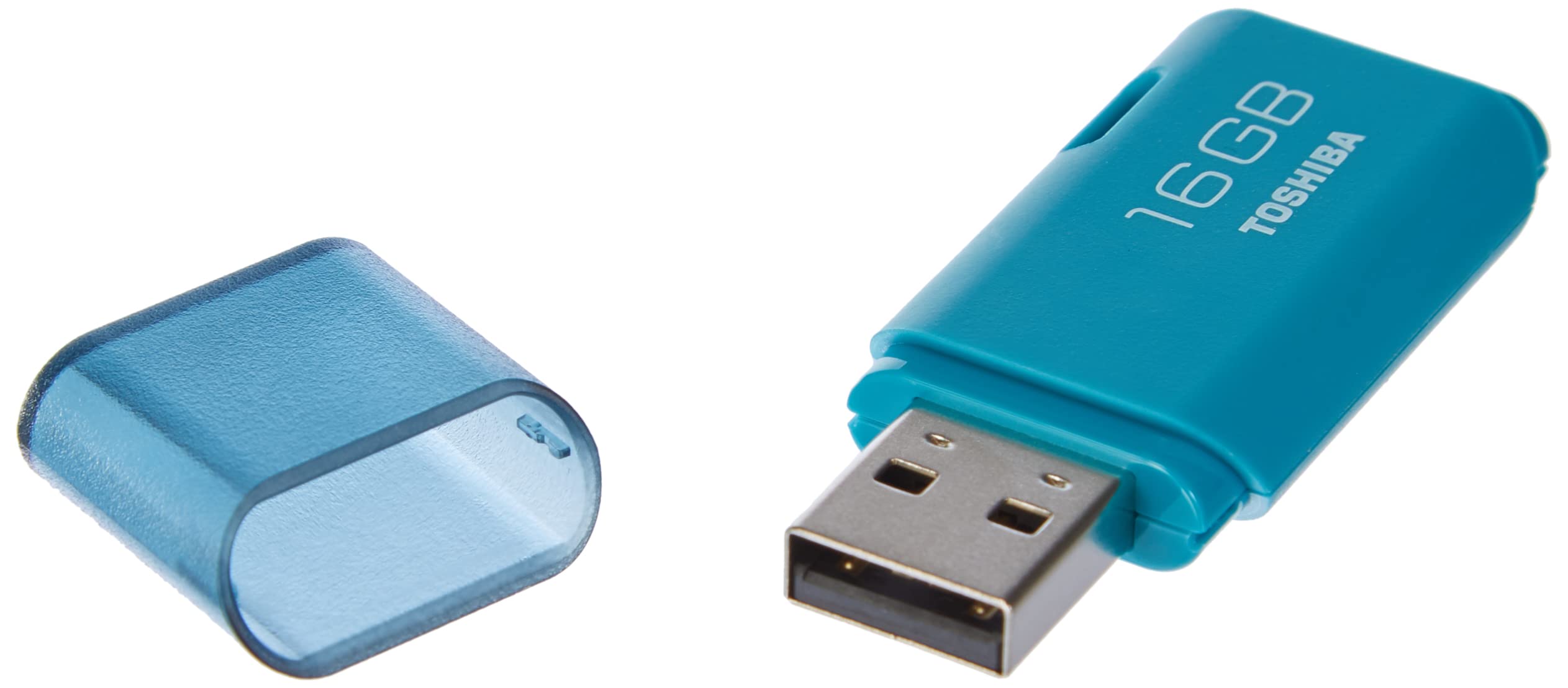 Toshiba by Kioxia 16 GB TransMemory U202 USB2 Aqua