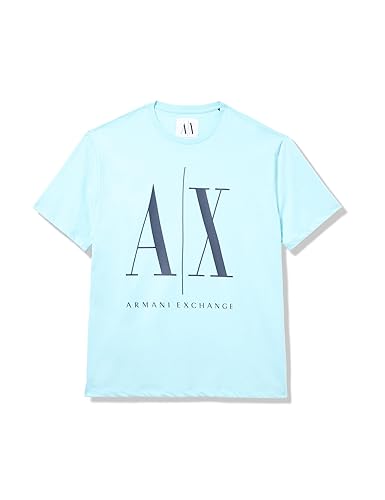 A X ARMANI EXCHANGE Men's Regular Fit Cotton Jersey AX Icon Logo