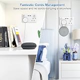 Cozycase Wall Mount for Google Home Mini Nest Mini White view 3