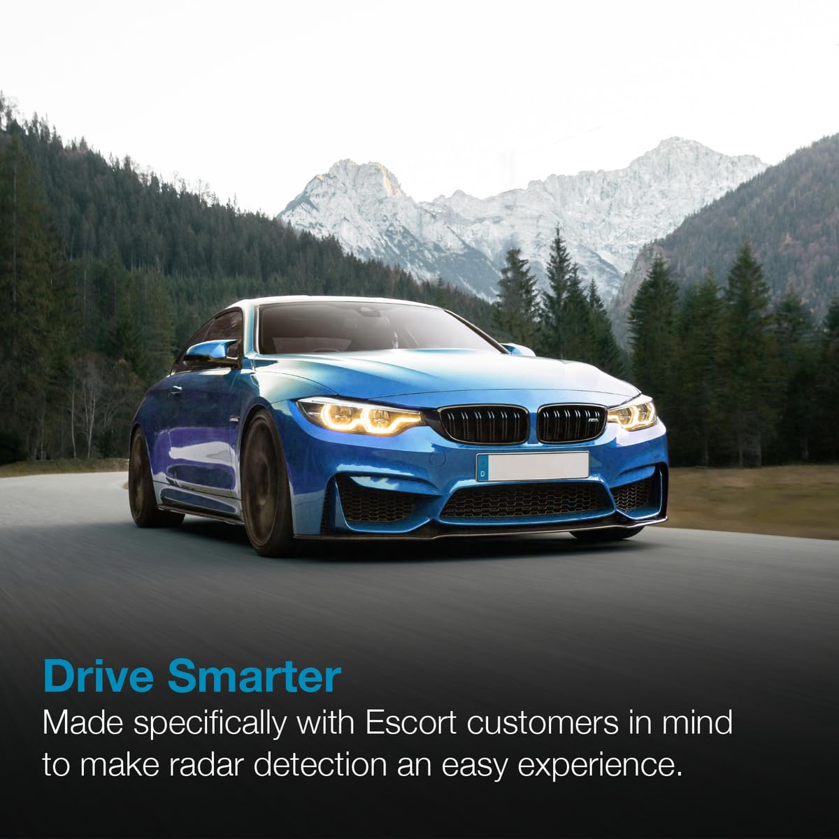 Escort Cobra Official SmartCord USB, Half Straight Half Coiled Cord with USB Charging Port, Works with All Current Generation Escort and Cobra Windshield Mounted Detectors, Apple and Android Devices