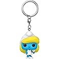 Funko POP! Keychain: Smurfs - Smurfette - Smurfs Novelty Keyring - Collectable Mini Figure - Stocking Filler - Gift Idea - Official Merchandise - TV Fans - Backpack Decor