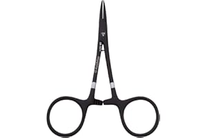 Dr. Slick Spring Creek Clamp, 5", Black, Straight