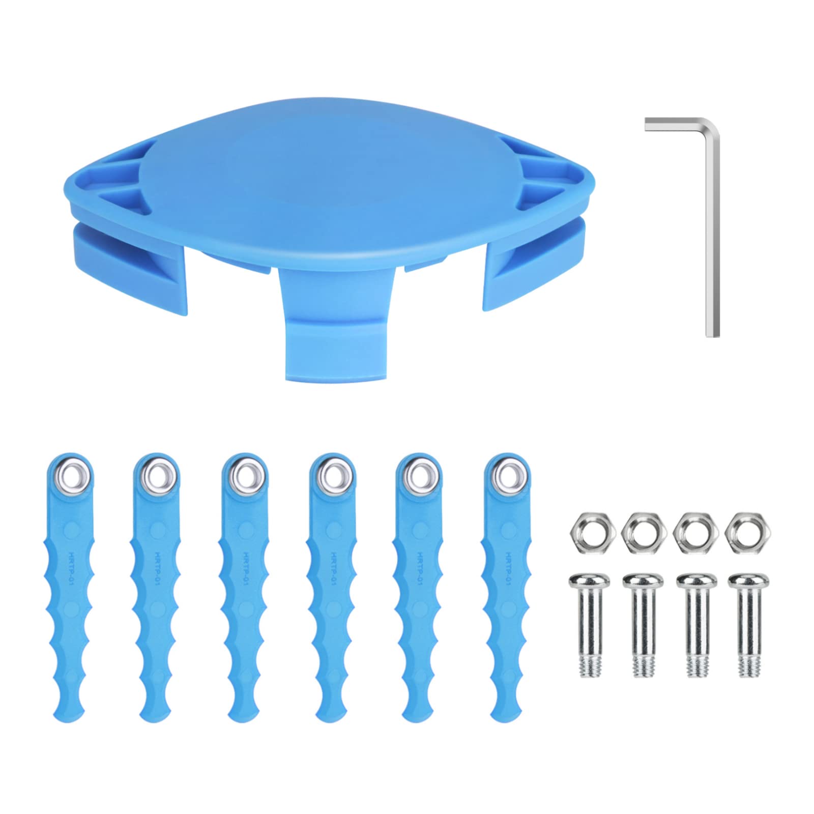 Photo 1 of THTEN KST-120X KST2040-06 Trimmer Replacement Blades Head Compatible with Kobalt KST 120x-06 and 40v Cordless String Trimmer 16 Pack (Item 1520463,506892,808667)