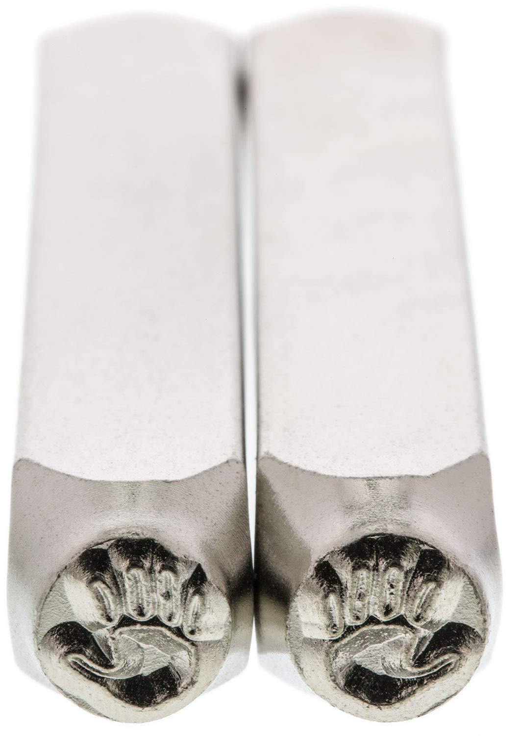 Impress Art Metal Punch Stamps, Hand Outline 2-Pack 6mm (1/4 Inch), Left and Right, Steel