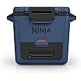Ninja FB131BL FrostVault 30qt Hard Cooler with Dry Zone, Integrated Fridge-Temp Dry Storage Drawer, Premium Heavy-Duty Insulated Cooler, Keeps Ice for Days, Lakeshore Blue