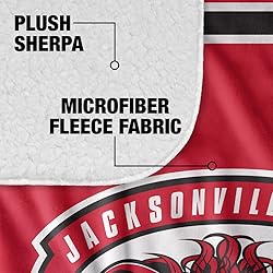 Jacksonville State University Primary Logo Stripes