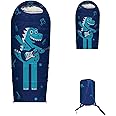 ANJ Outdoors 32F-59F Youth and Kids Sleeping Bag | Indoor/Outdoor Boys and Girls Sleeping Bag | Mummy Style, Lightweight Sleeping Bag for Kids