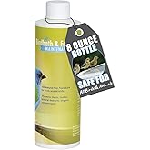 Bird Bath &amp; Fountain Maintenance - (8 Ounces) - Fast-Acting Enzyme-Based Formula Will Extend The Life of Your Water Feature, Aid in Maintaining a Balanced Ecosystem - Safe for All Birds &amp; Animals