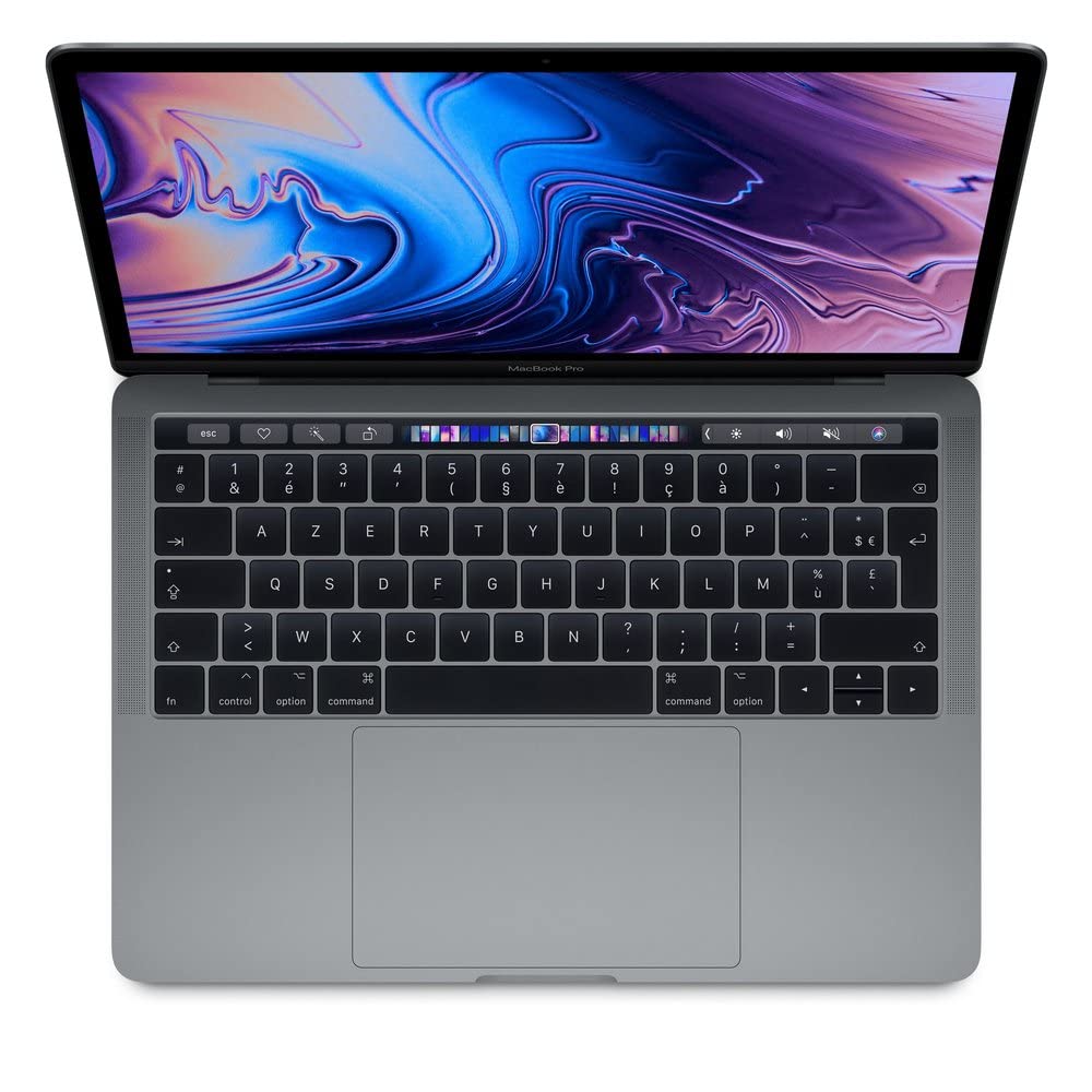 2019 Apple MacBook Pro with 2.4GHz Intel Core i5 (13-inch, 8GB RAM, 256GB SSD Capacity) (QWERTY US) Space Grey (Refurbished)