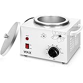 Professional Electric 1.5lb Wax Pot for Hair Removal,Single wax wammer with adjustable temperature Settings of 0-80°C,Wax Heater Machine for Body,Equipment for Precision Waxing