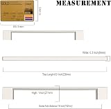 Amerdeco 10 Pack Brushed Satin Nickel Cabinet Pulls 7.5 Inch AM008 view 6