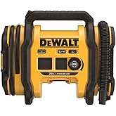 DEWALT 20V MAX Tire Inflator, Compact and Portable, Automatic Shut Off, LED Light, Bare Tool Only (DCC020IB)