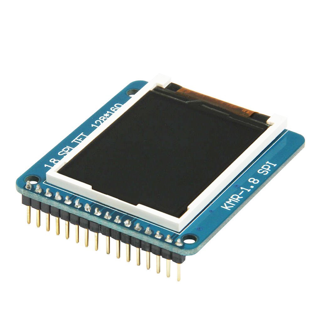 Hailege 1.8" inch ST7735R SPI 128 * 160 TFT LCD Display LCD Display Screen Module with PCB Adapter for 51