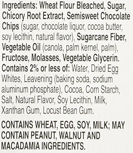 FIBER ONE, 90 CALORIE BROWNIE, CHOCOLATE CHIP COOKIE, 5.34-OUNCE (PACK OF 4)