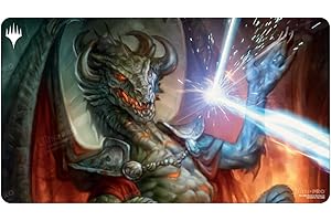 Ultra PRO - Commander Masters Card Playmat for Magic: The Gathering ft. Deflecting Swat, Protect Your Gaming and Collectible Cards During Gameplay, Use as Oversized Mouse Pad, Desk Mat