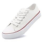 Unisex Low Top Lace Up Casual Canvas Shoes for